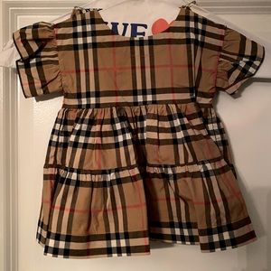 Infant Burberry Dress and Diaper Cover size 3 months